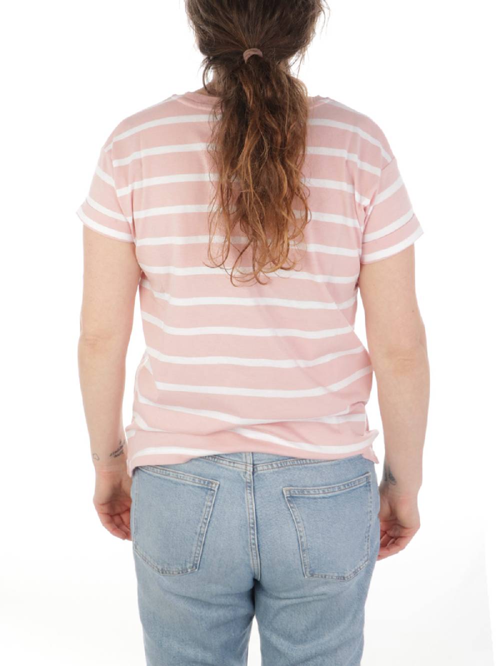 BARBOUR T-shirt Donna Otterburn Stripe Outlet