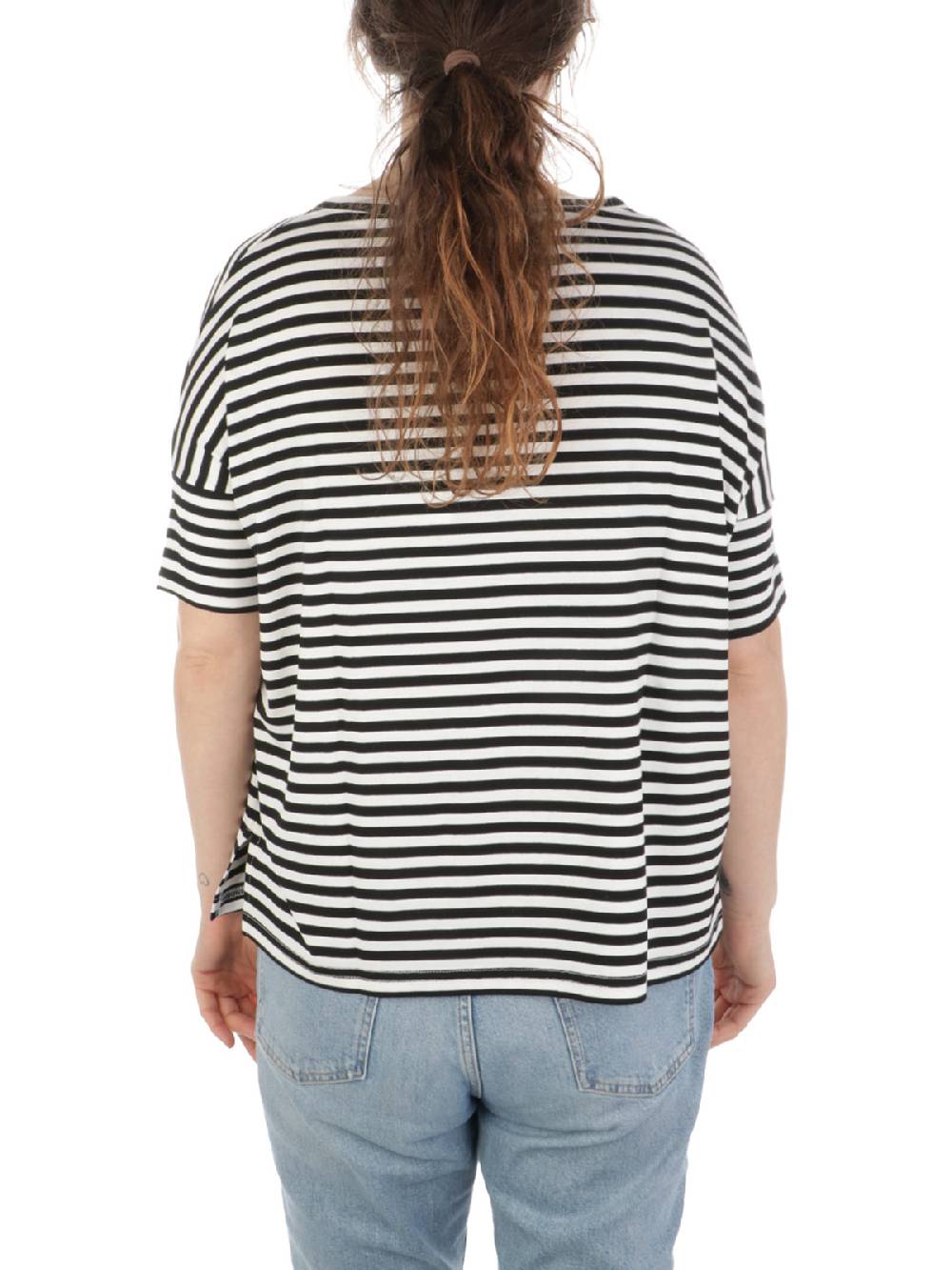 MAIDA MILA Blusa Ampia Donna Rigata In Viscosa I Più Venduti