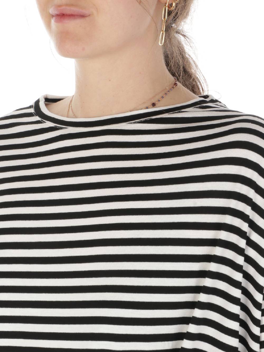 MAIDA MILA Blusa Ampia Donna Rigata In Viscosa I Più Venduti