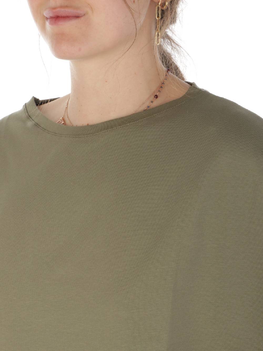 MAIDA MILA Blusa Ampia Donna In Cotone Stretch Vendite Flash