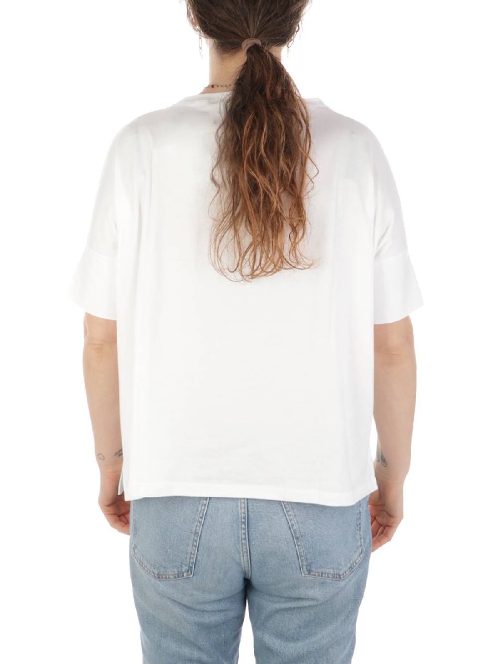 MAIDA MILA Blusa Ampia Donna In Cotone Stretch Negozio