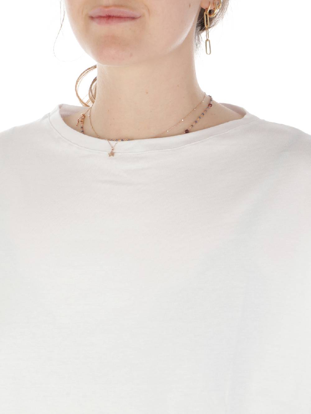MAIDA MILA Blusa Ampia Donna In Cotone Stretch Negozio