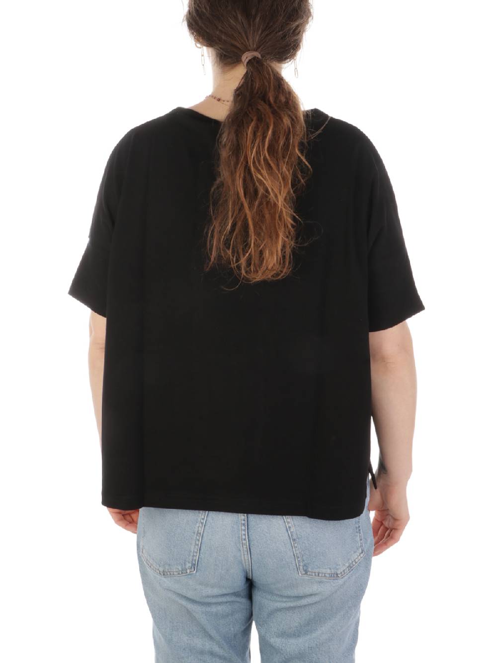 MAIDA MILA Blusa Ampia Donna In Cotone Stretch Nuova