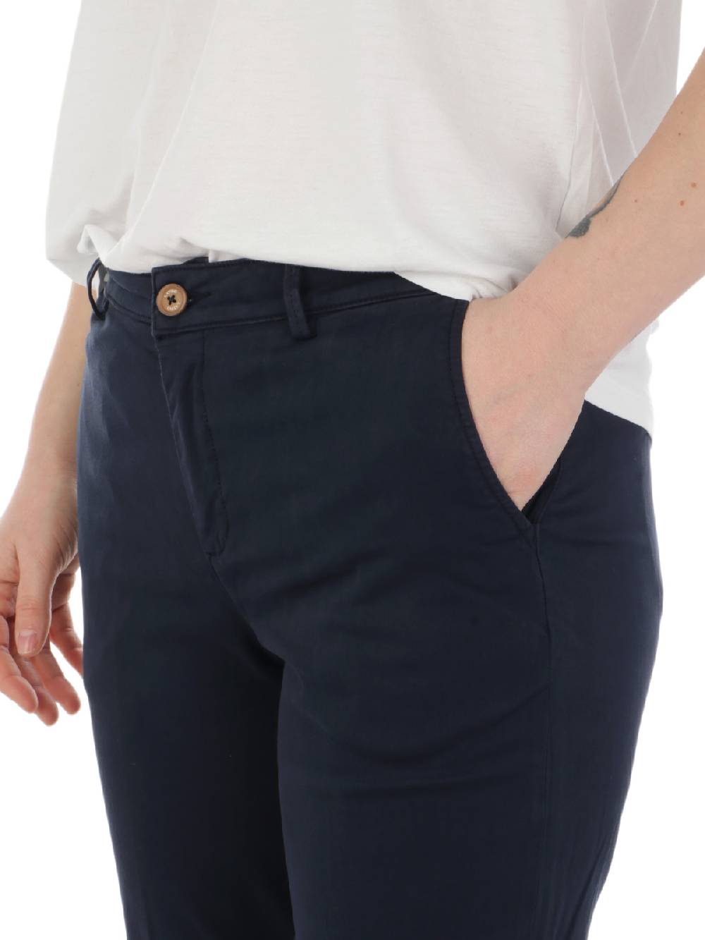 LATINO' Pantaloni Donna Michela Stretch In Linea