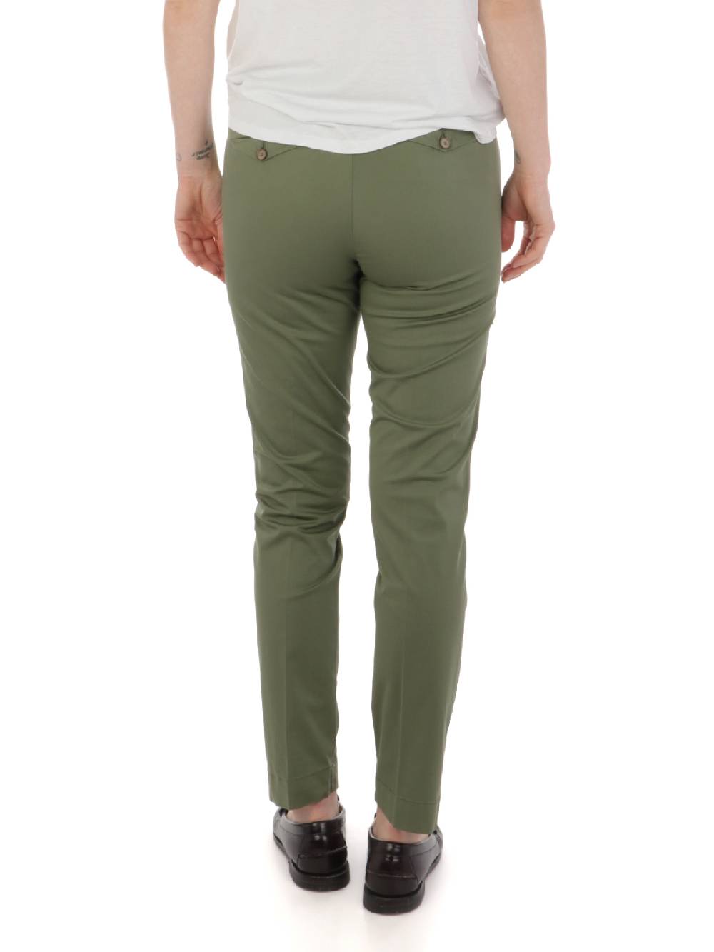 BRIGLIA 1949 Pantaloni Donna Nicole in Cotone Stretch Promozione