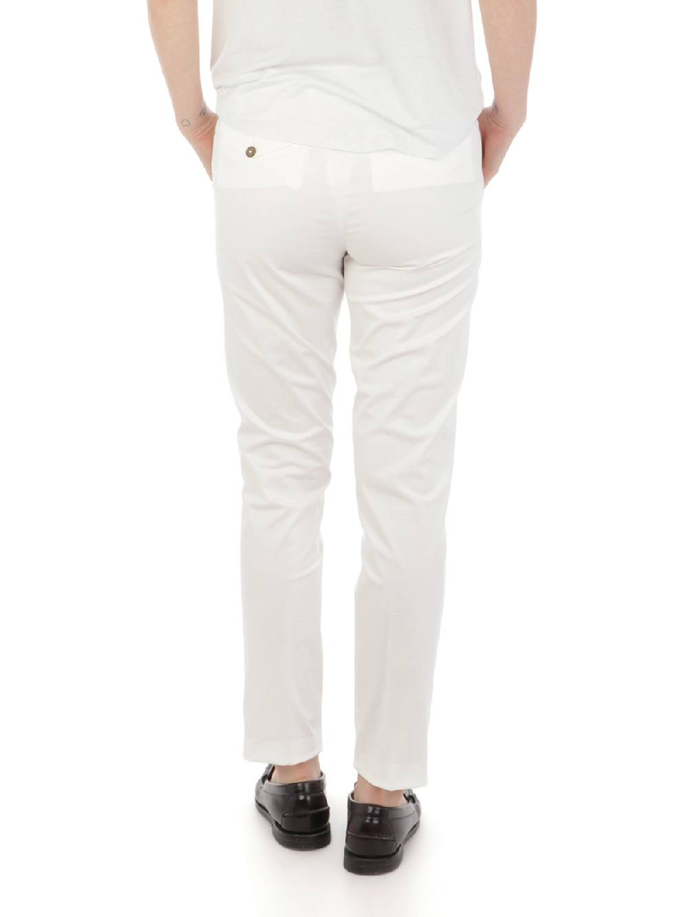BRIGLIA 1949 Pantaloni Donna Nicole in Cotone Stretch Spedizione Gratuita