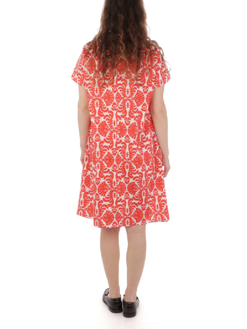 CALIBAN Abito Donna A Fiori Stretch Offerta