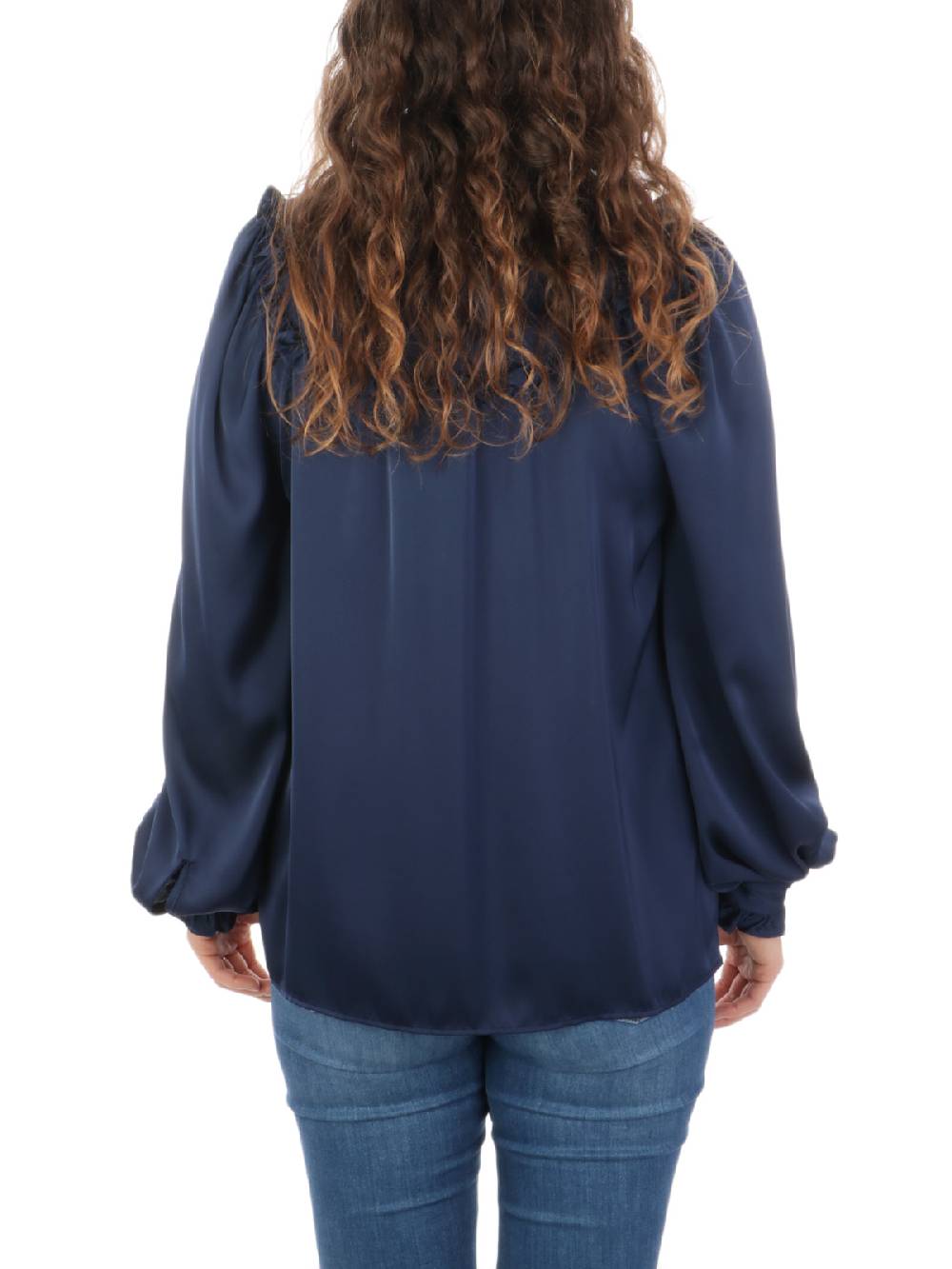 F.IT Camicia Donna con Rouches Online