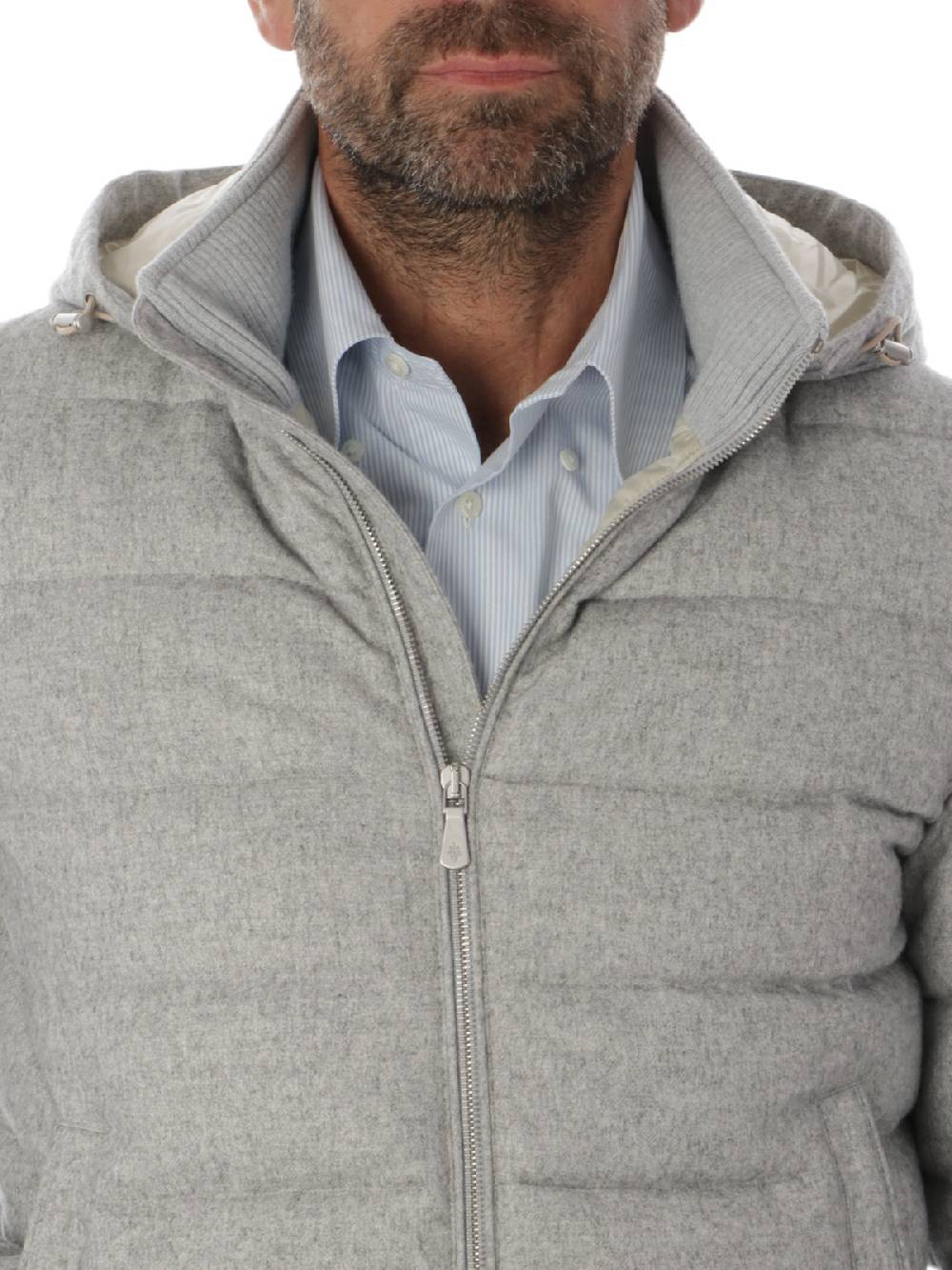 ELEVENTY Giubbotto Uomo in Seta e Cashmere Vendita Economica