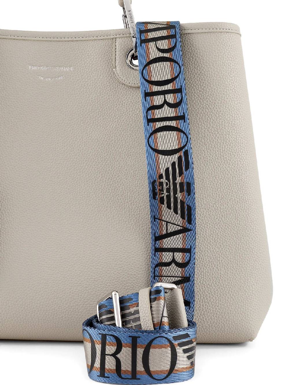 EMPORIO ARMANI Shopper Donna Stampa Cervo Sfoderata Moda