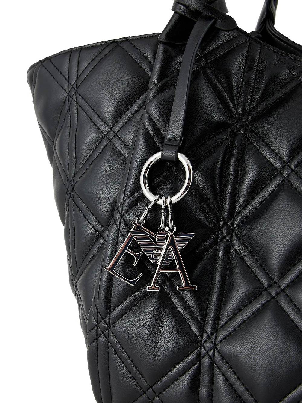 EMPORIO ARMANI Shopper Maxi Donna Effetto Nappa In Saldo