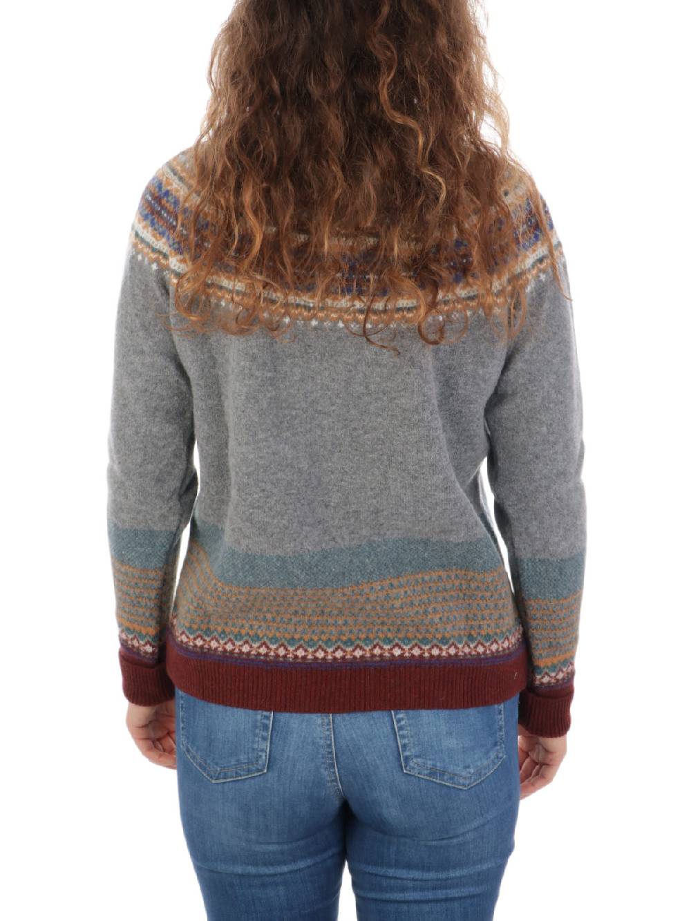 ERIBE' Pullover Donna Alpine in Lana Qualità