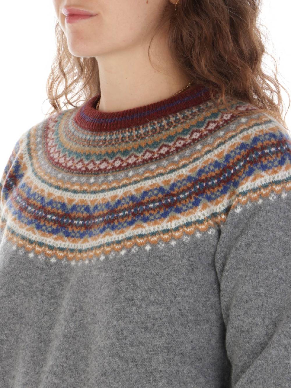 ERIBE' Pullover Donna Alpine in Lana Qualità
