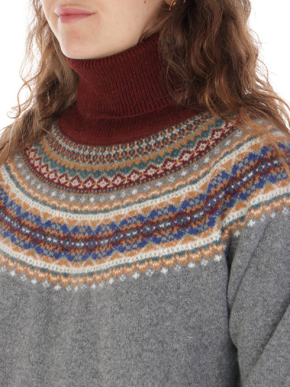 ERIBE' Dolcevita Donna Alpine in Lana Spedizione Gratuita