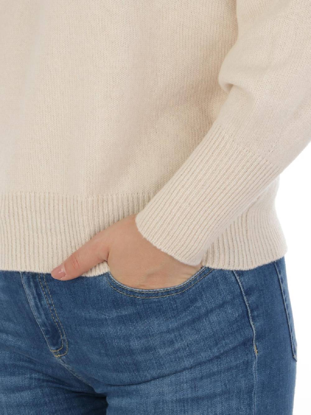 MIA Maglia Over Donna in Lana e Cashmere Consegna Veloce