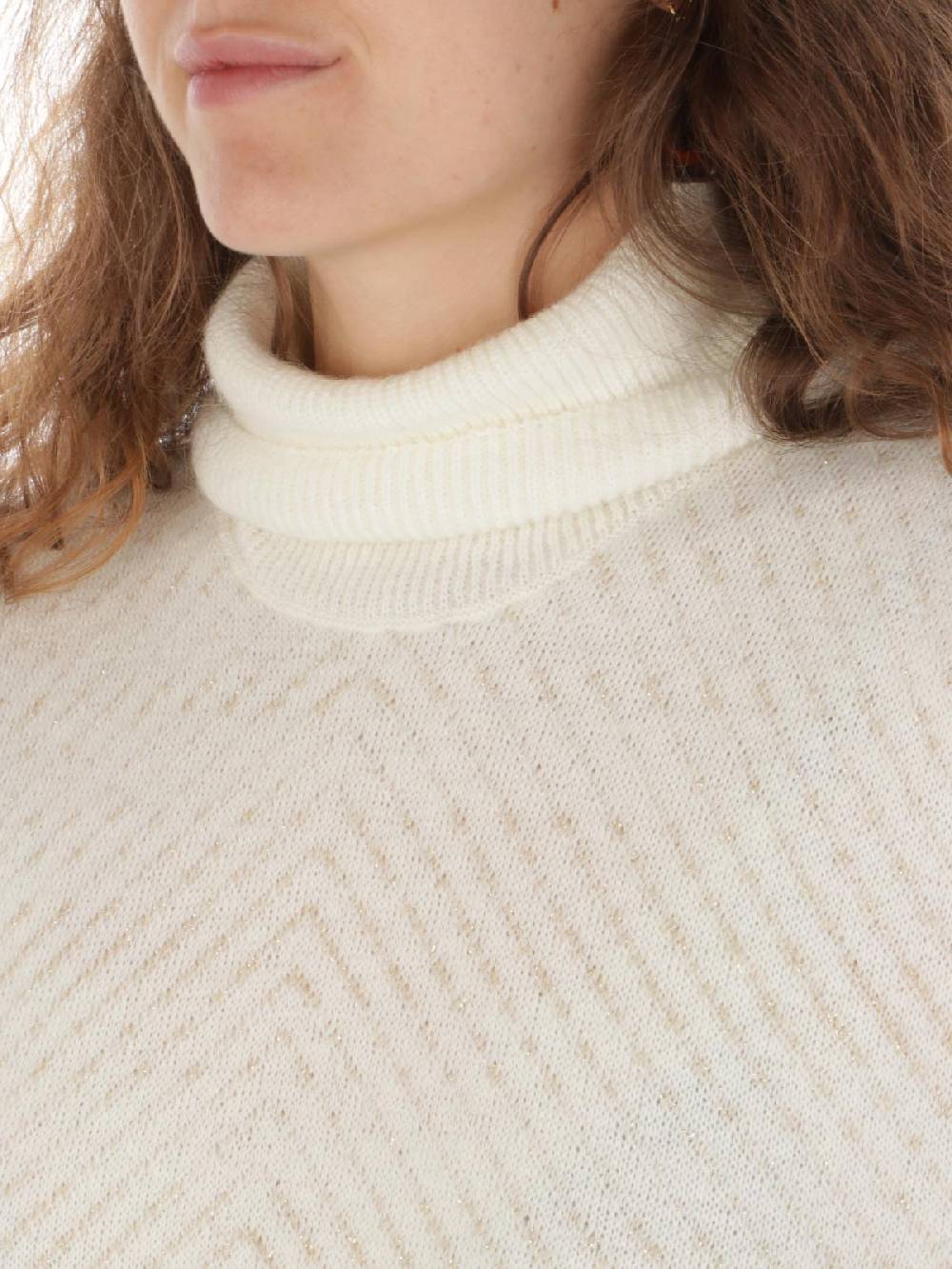 GIOROGA Dolcevita Donna Spigato con Frange Novità