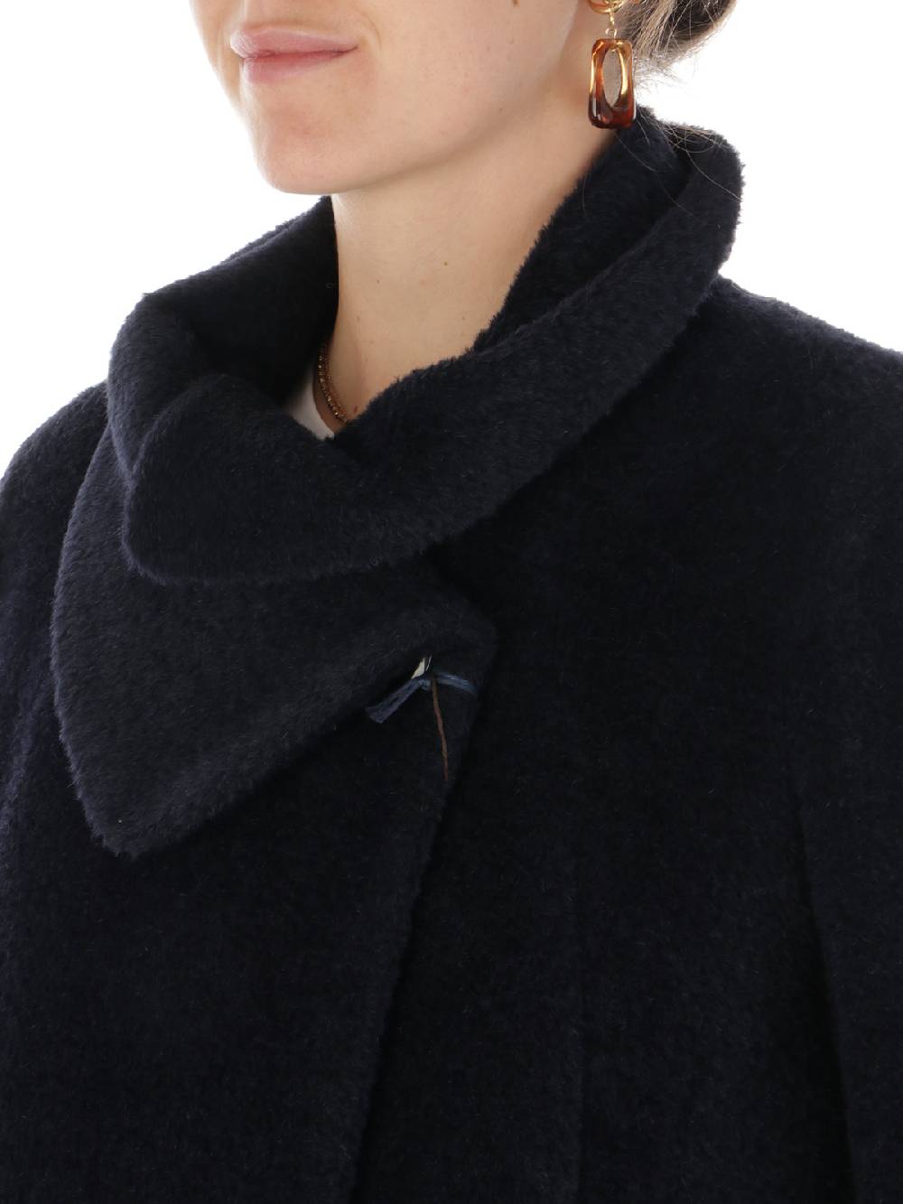 CINZIA ROCCA Cappotto Donna in Lana e Alpaca Vendita Calda