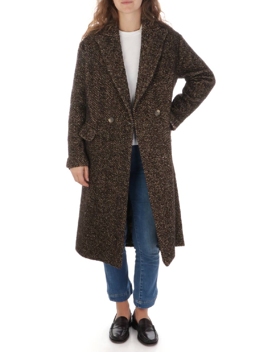 KILTIE Cappotto Donna Darrin Spigato Saldi Di Fabbrica