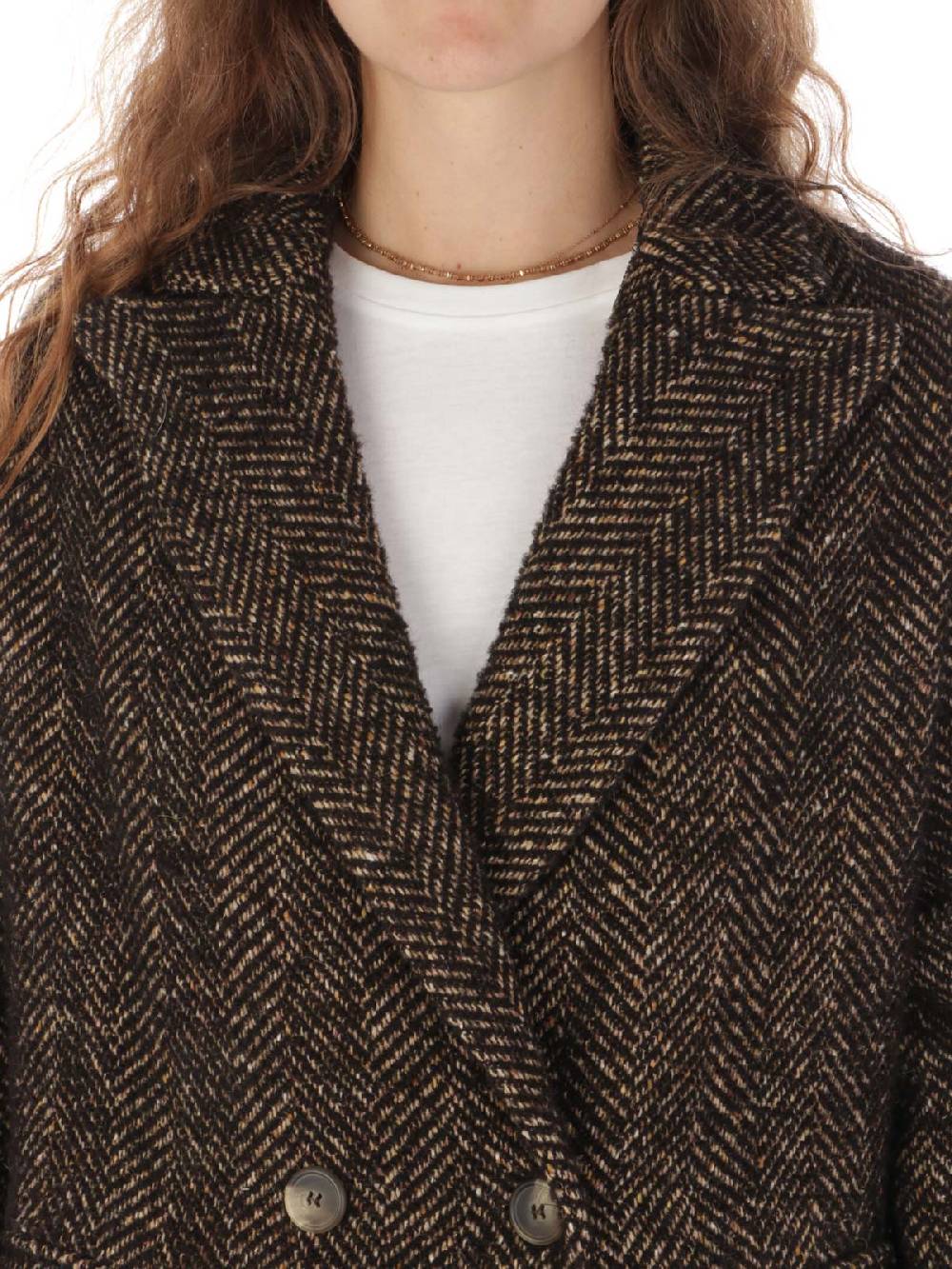 KILTIE Cappotto Donna Darrin Spigato Saldi Di Fabbrica