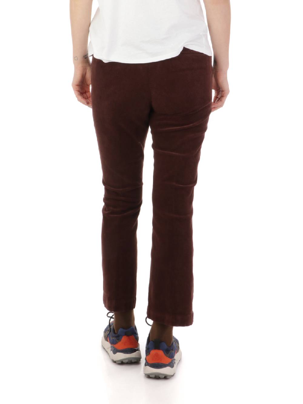 BRIGLIA 1949 Pantaloni Donna Roller in Velluto Nuova