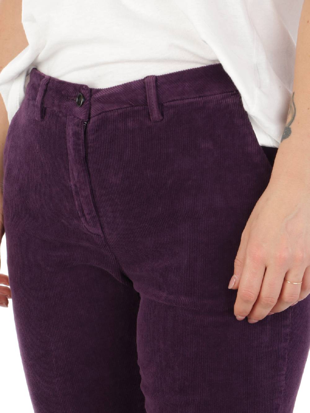 BRIGLIA 1949 Pantaloni Donna Roller in Velluto 2025
