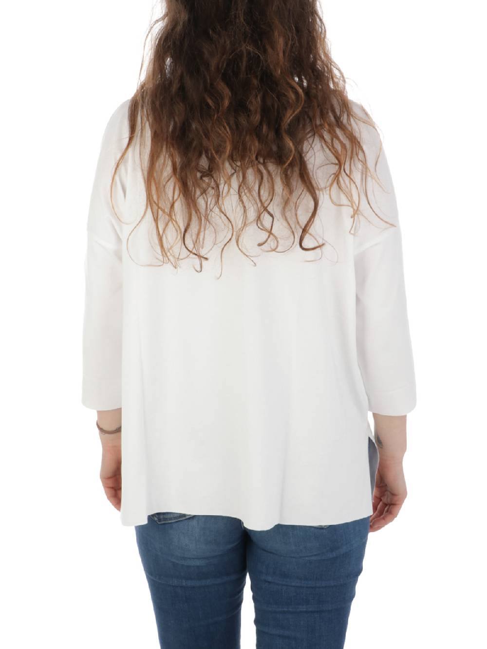 INCONTRO 7 T-Shirt Donna Manu in Viscosa Pezzi Unici