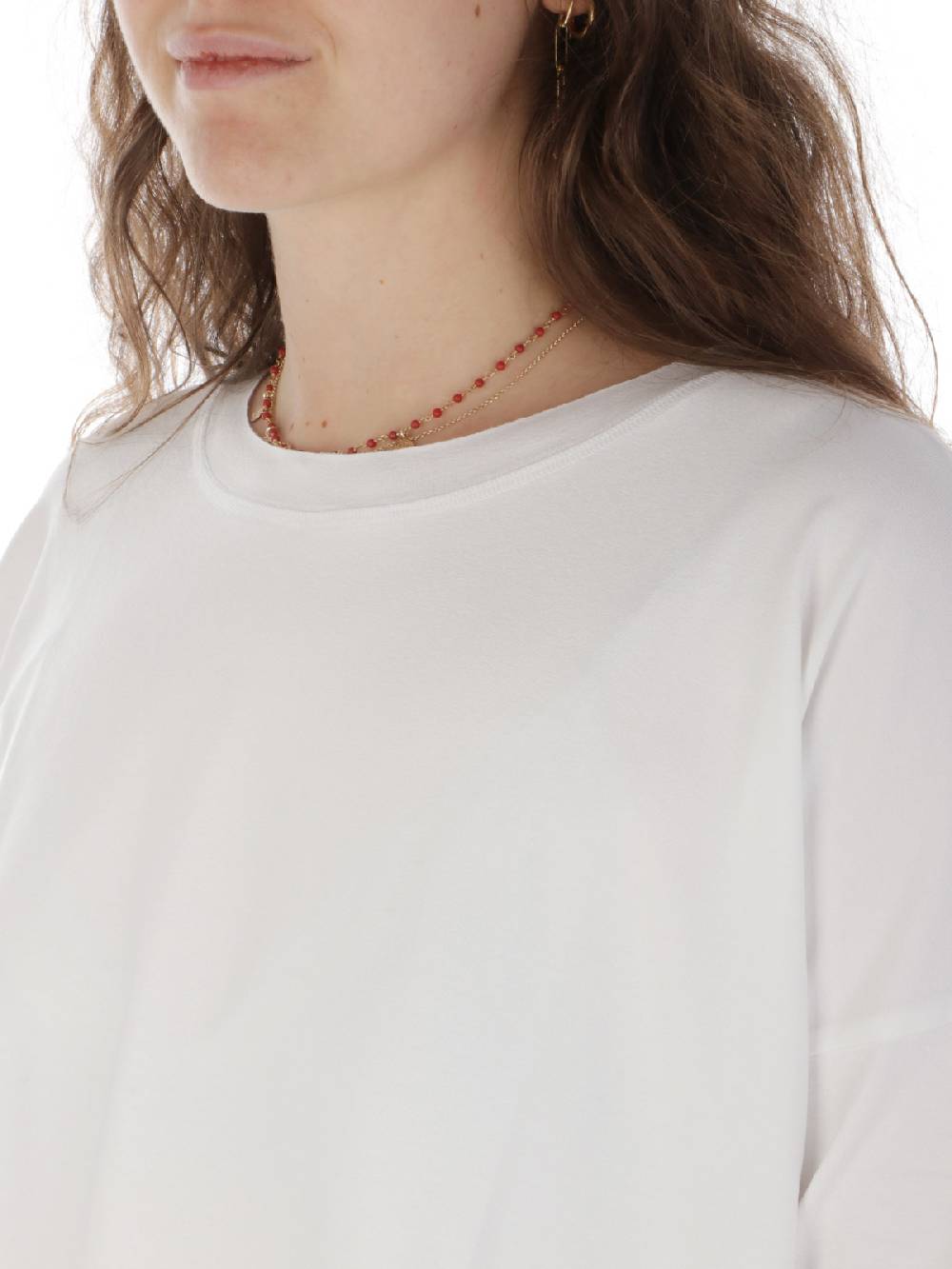 INCONTRO 7 T-Shirt Donna Manu in Viscosa Pezzi Unici