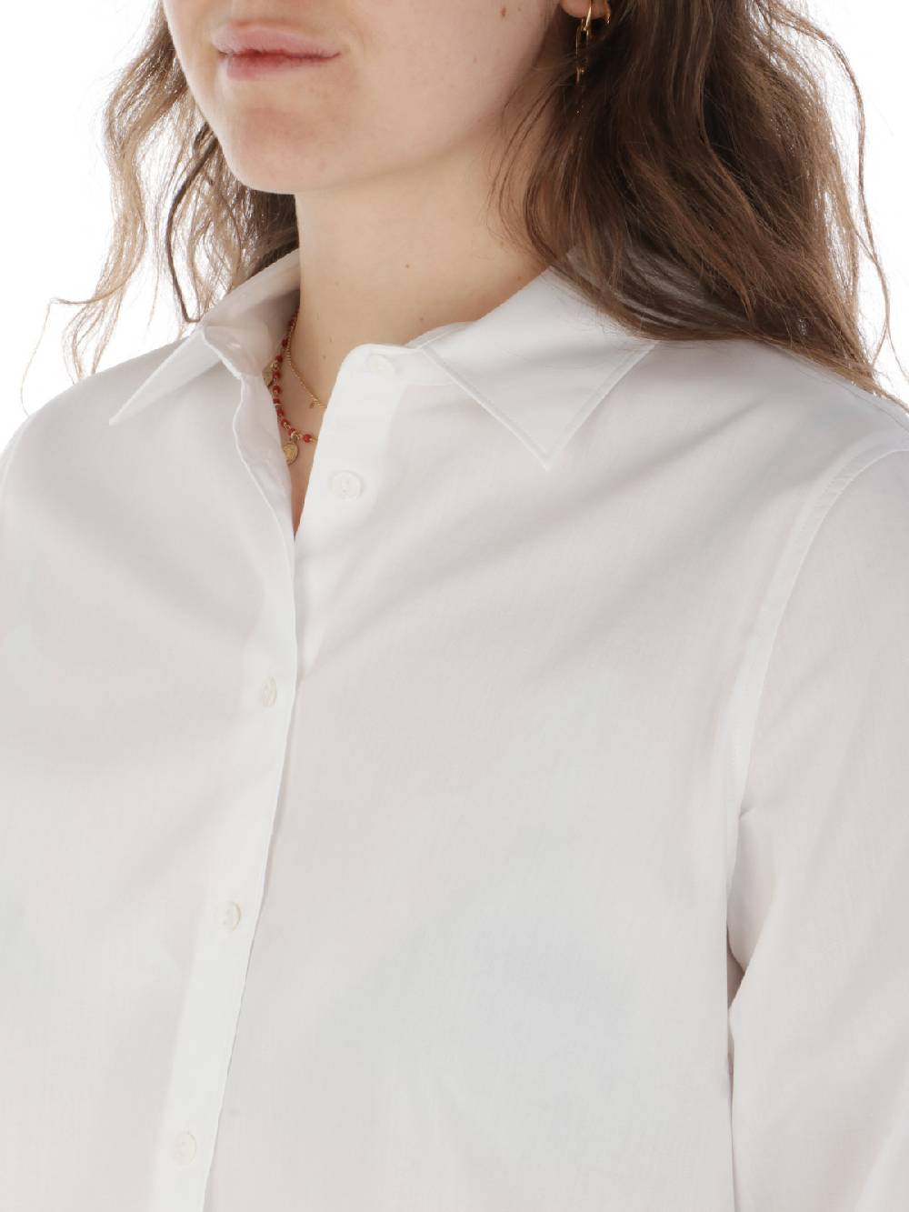 SOPHIE Camicia da Donna Magetta in Cotone Presa