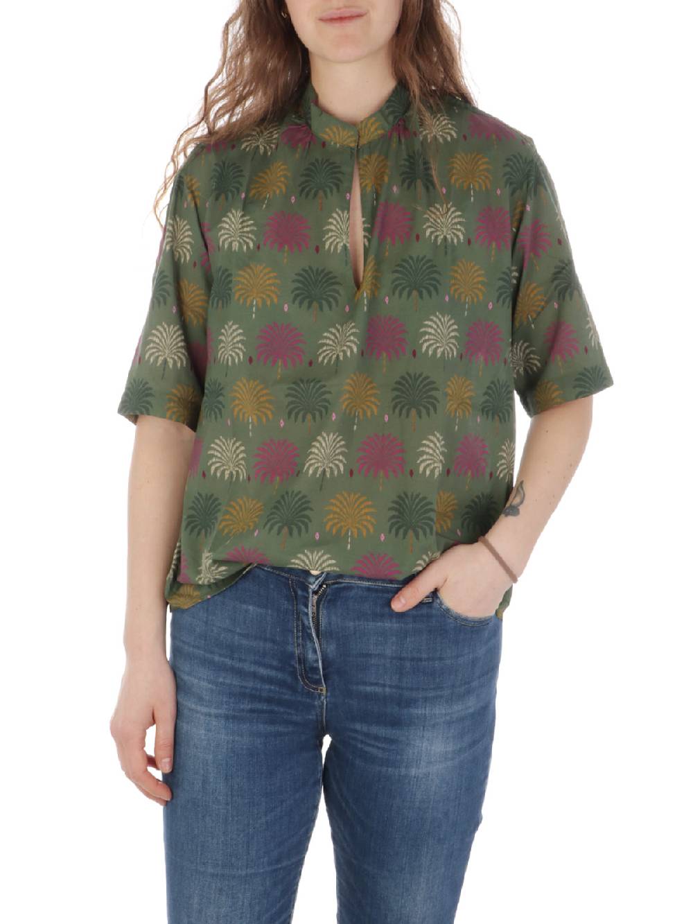 HARTFORD Camicetta Donna Camil in Cotone Sconto