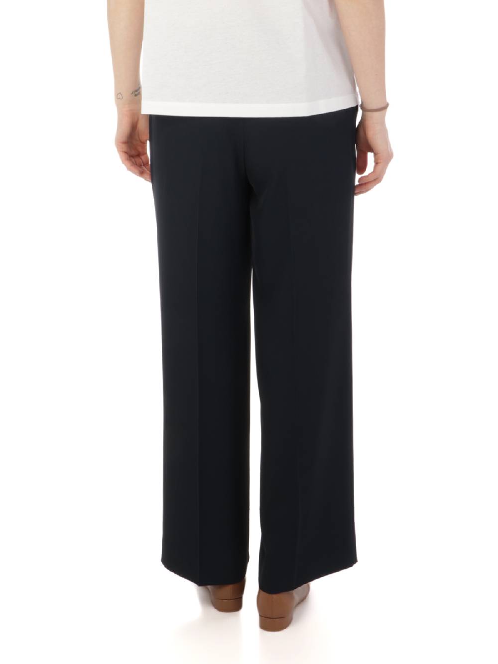 VIA MASINI 80 Pantaloni a Palazzo Donna Stretch Economico