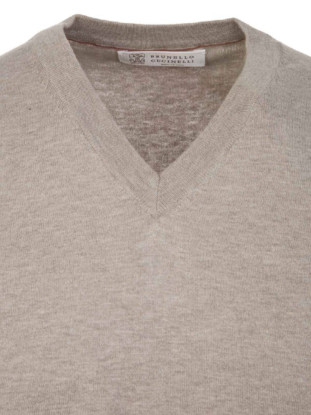 BRUNELLO CUCINELLI Maglia Scollo V Moda