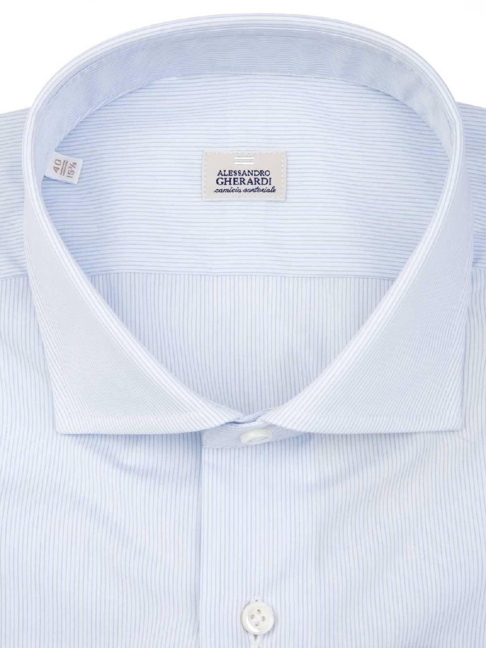 GHERARDI Camicia Micro Righe Italy