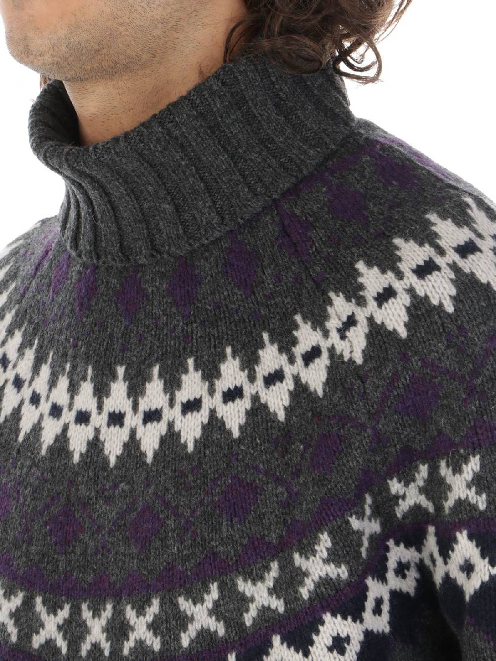 BARBOUR Dolcevita Uomo Roose Fair Isle Saldi Di Fabbrica
