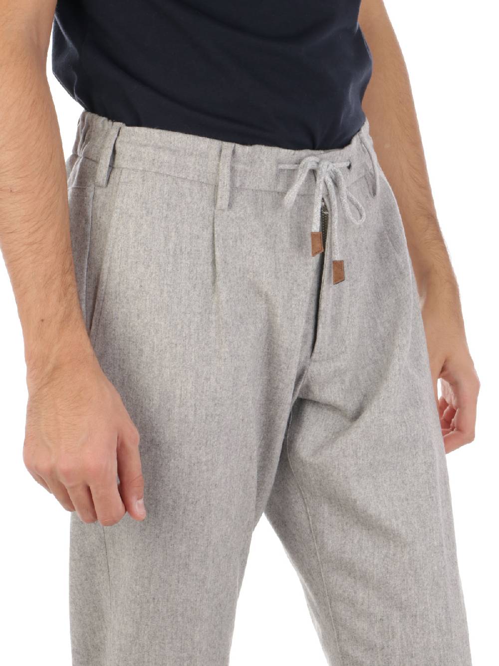 ELEVENTY Pantaloni Uomo Jogger in Lana e Cashmere Sconto