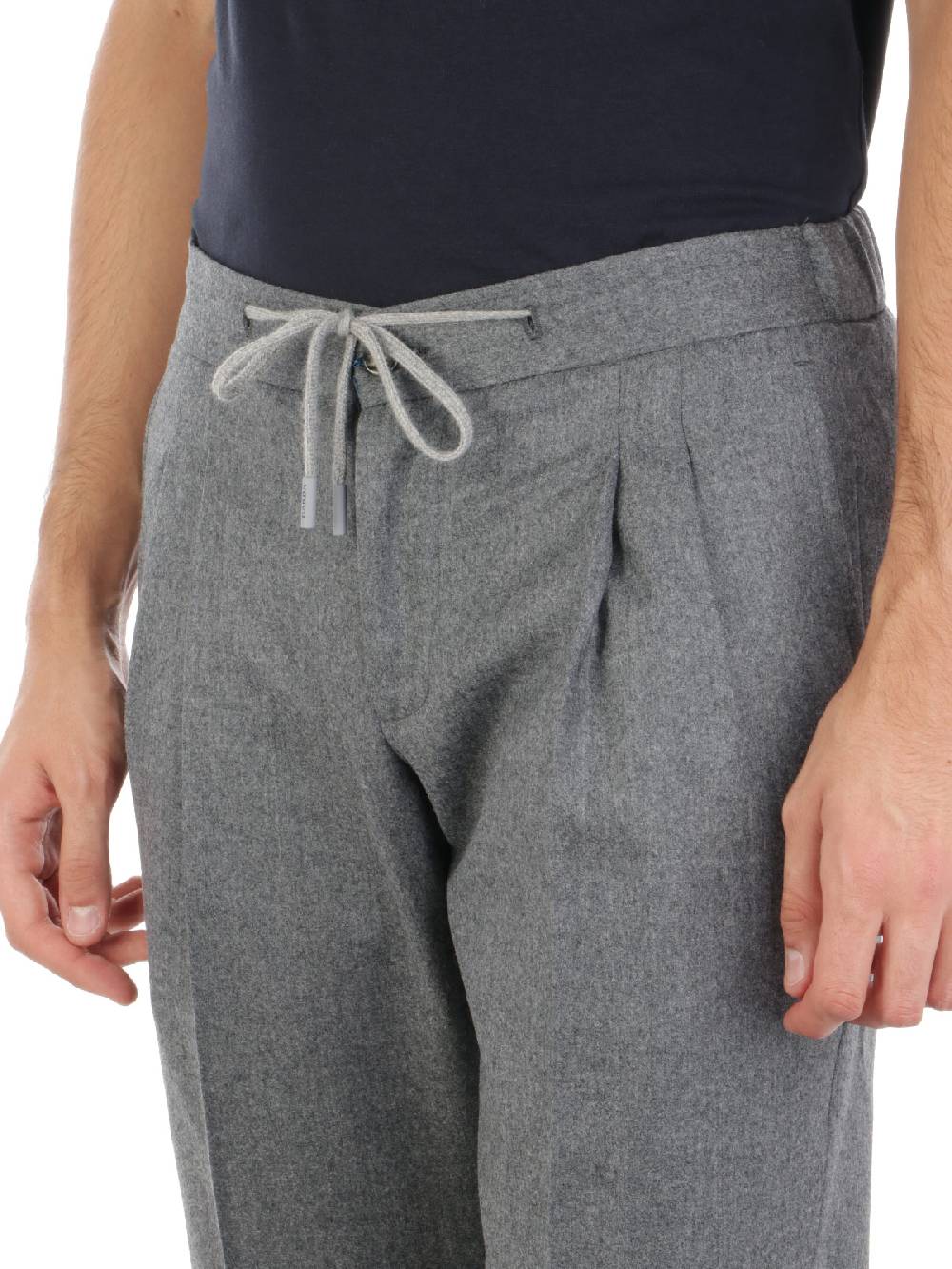 BARBA Pantaloni Uomo Roma in Lana Offerta