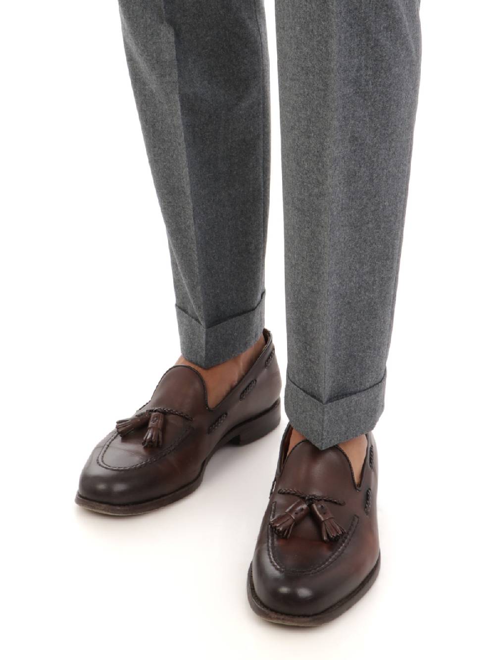 BARBA Pantaloni Uomo Roma in Lana Offerta