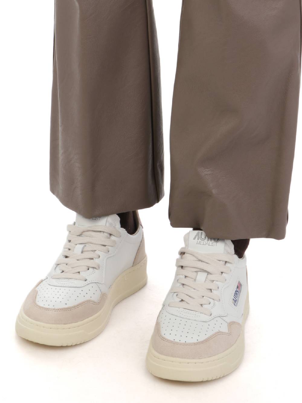 KILTIE Pantaloni Donna in Ecopelle Moda