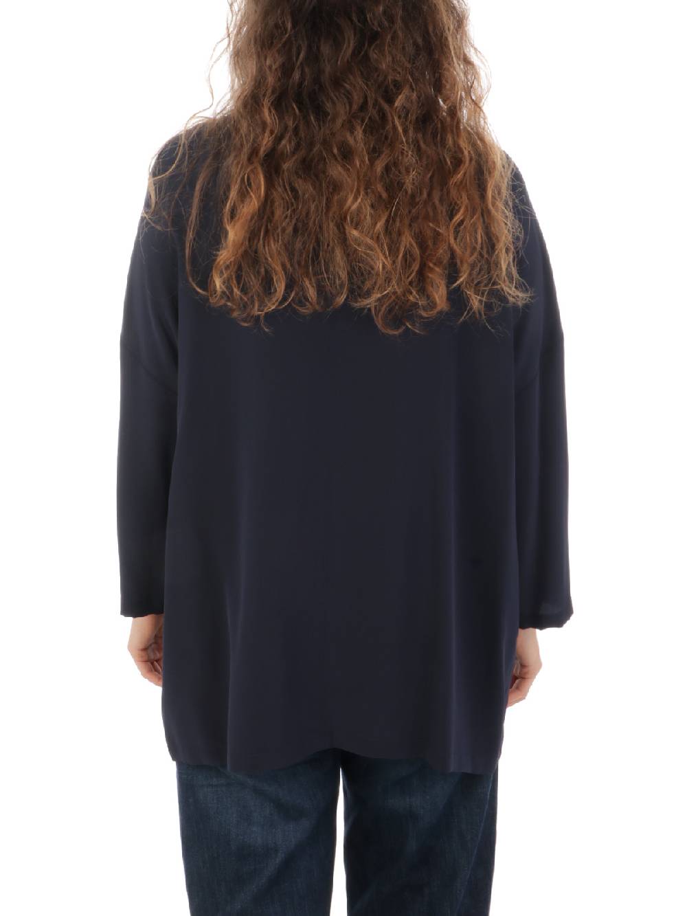 ASPESI Camicia Donna in Seta con Cravatta In Vendita