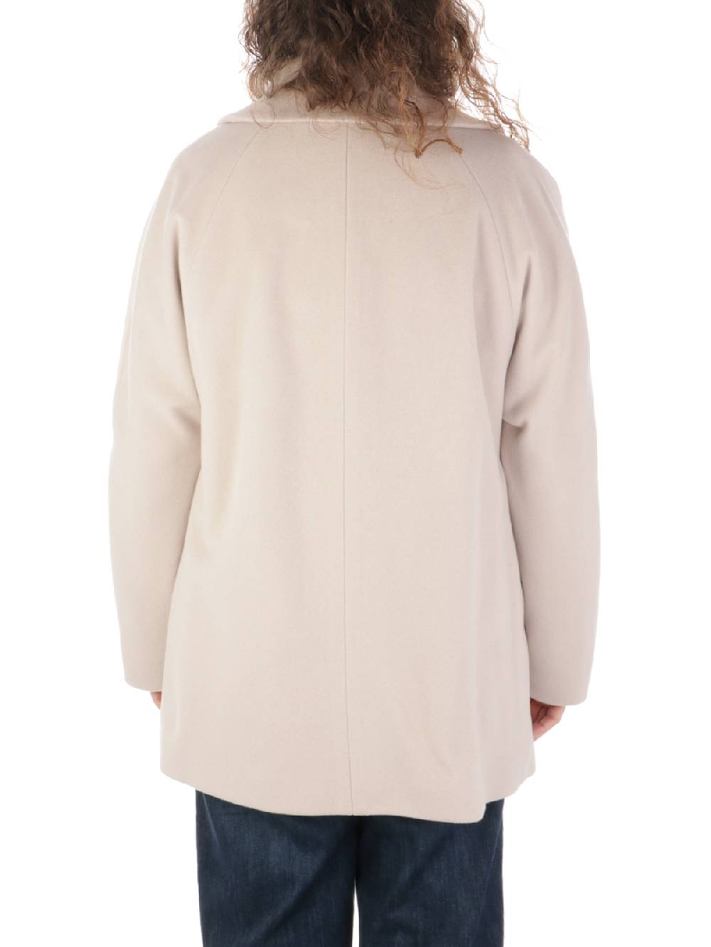 CHIARULLI Cappotto Donna in Panno di Lana Vendita Calda