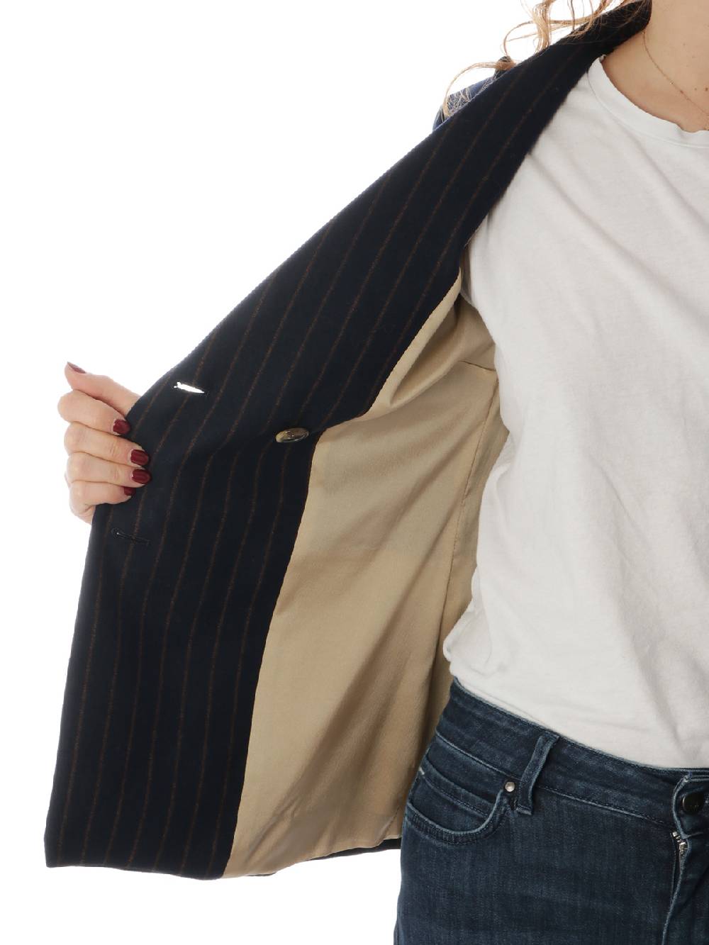 19.61 MILANO Blazer Donna Doppiopetto Diletta Promozione