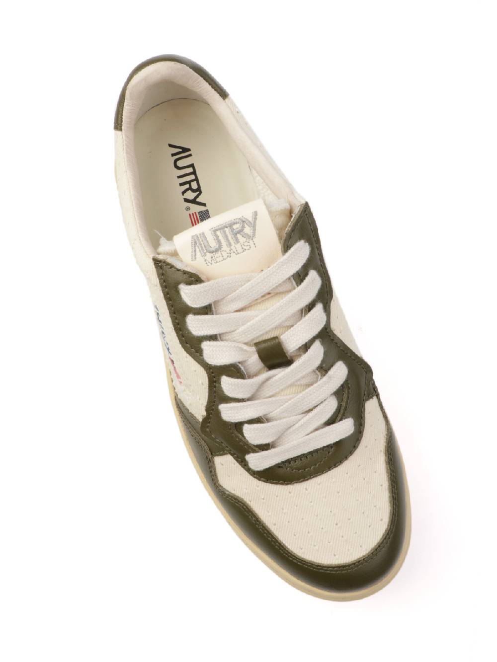 AUTRY Sneakers Uomo Medalist Low in Mesh e Pelle Sottocosto