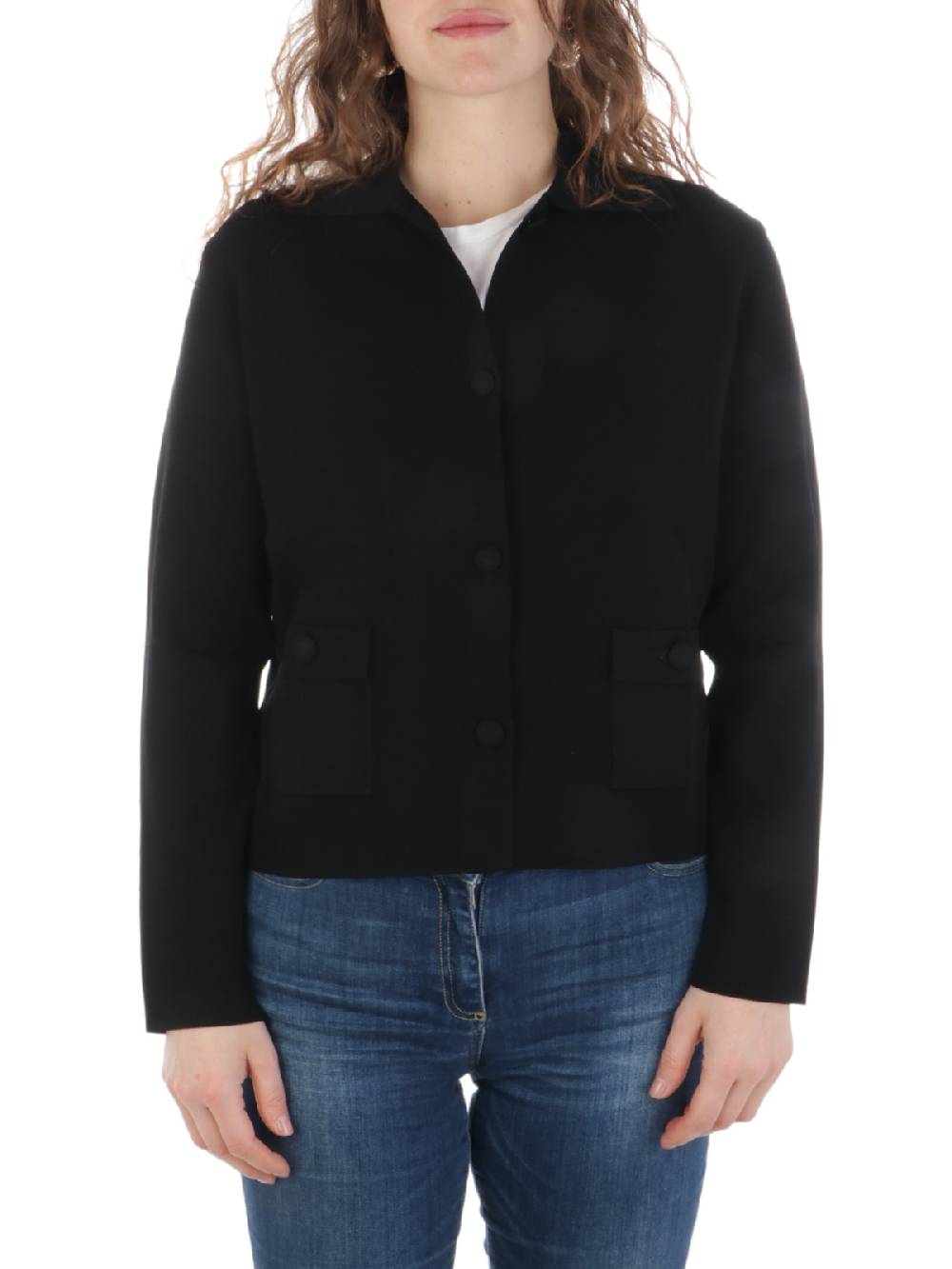 KANGRA Giacca Corta Donna Duble in Viscosa Sconto
