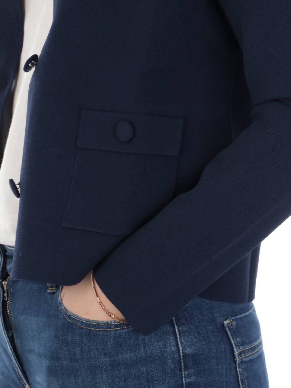 KANGRA Giacca Corta Donna Duble in Viscosa Offerta