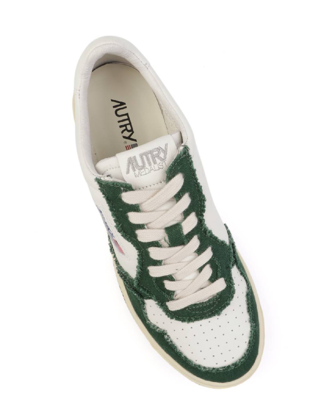 AUTRY Sneakers Uomo Medalist Low in Pelle e Tela Outlet