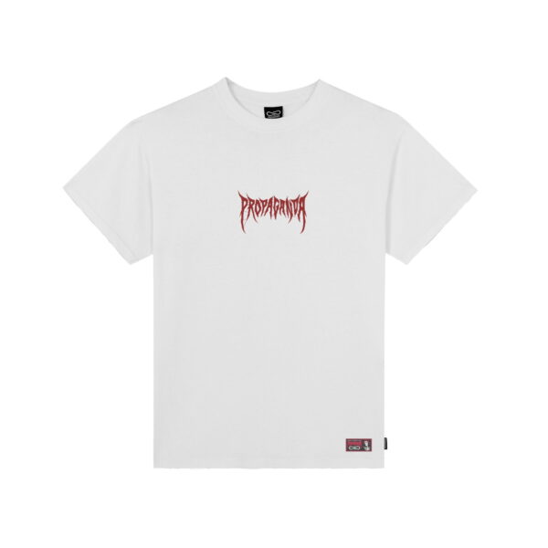 Propaganda Ribs Crown T-Shirt – White Outlet