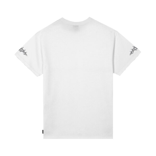 Propaganda Logo Crown T-Shirt – White Vendita Economica