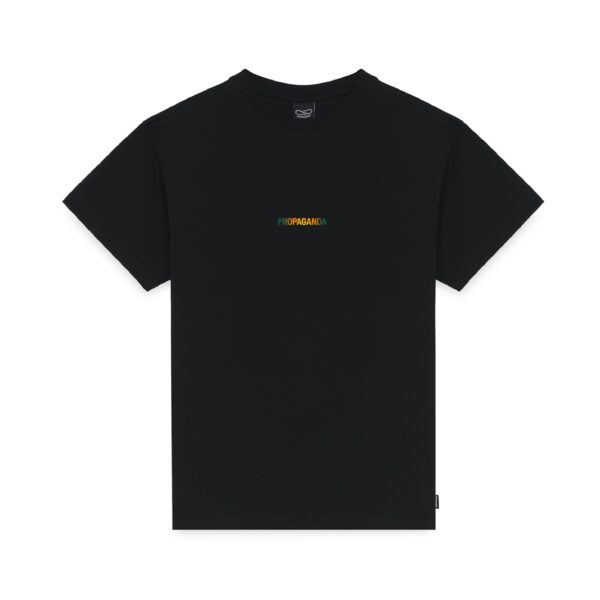 Propaganda Ribs Gradient T-Shirt – Black Economico