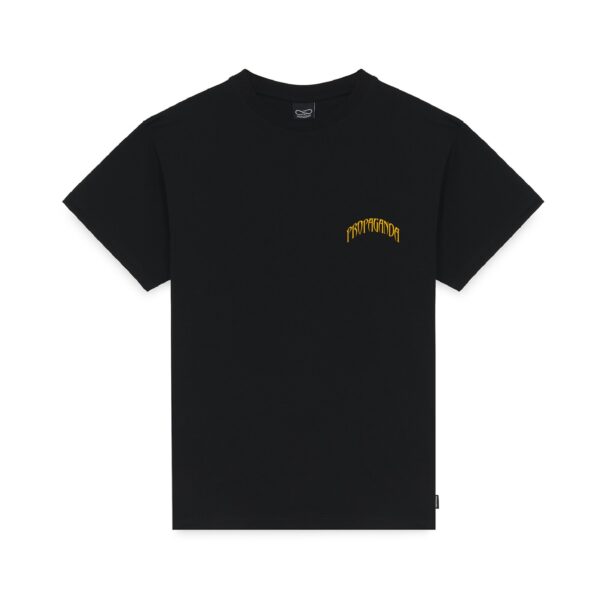 Propaganda Triangle Deer T-Shirt – Black Moda