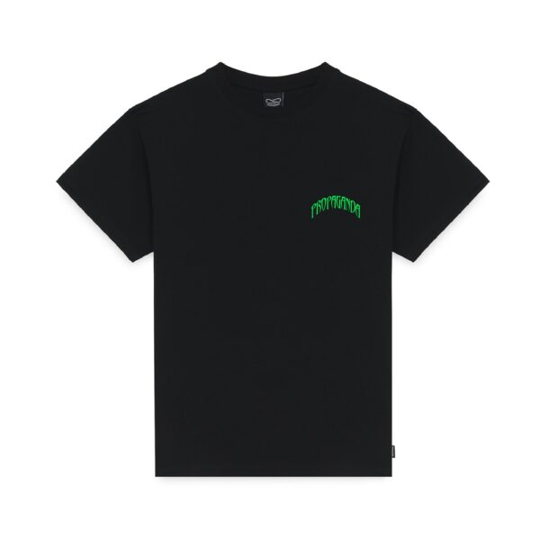 Propaganda Triangle Panther T-Shirt – Black Italia