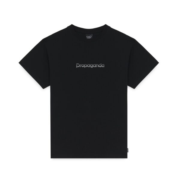 Propaganda Apple T-Shirt – Black 2025